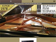 Tablet Screenshot of markfischerpianotuning.com